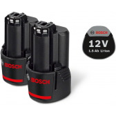 Аккумулятор Bosch Li-Ion 2 x 12 В 1,5 Ач.